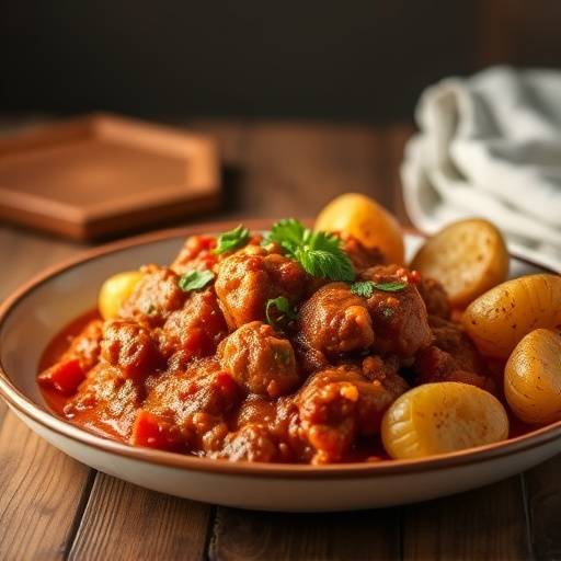 Cotoletta alla bolognese con patate al forno