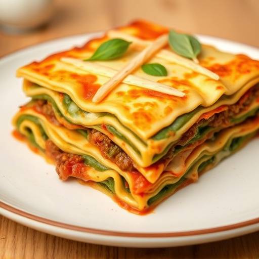 Lasagne verdi alla bolognese