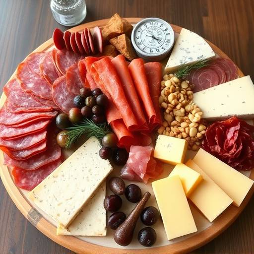 Tagliere di salumi e formaggi misti emiliani